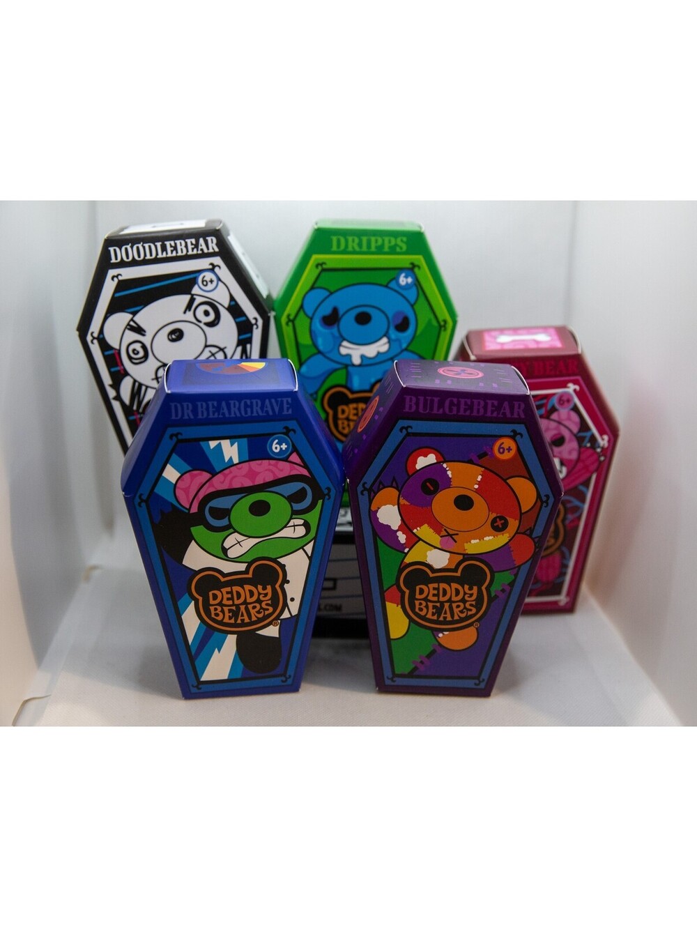New Set Of 6 Deddy Bears 5" Coffin Plush Series 3 Roblox Plush Toy